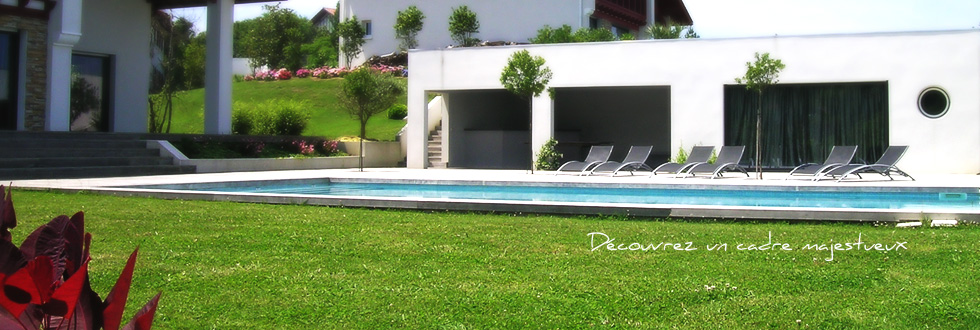 Villa de luxe avec piscine pour vos vacances sur la Côte Basque